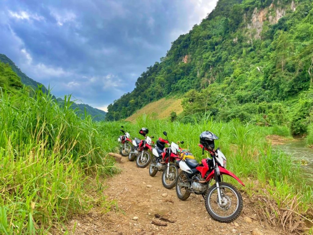 VIETNAM MOTORBIKE TOUR TO BA BE NATIONAL PARK VIETNAM MOTORBIKE TOUR TO BA BE NATIONAL PARK