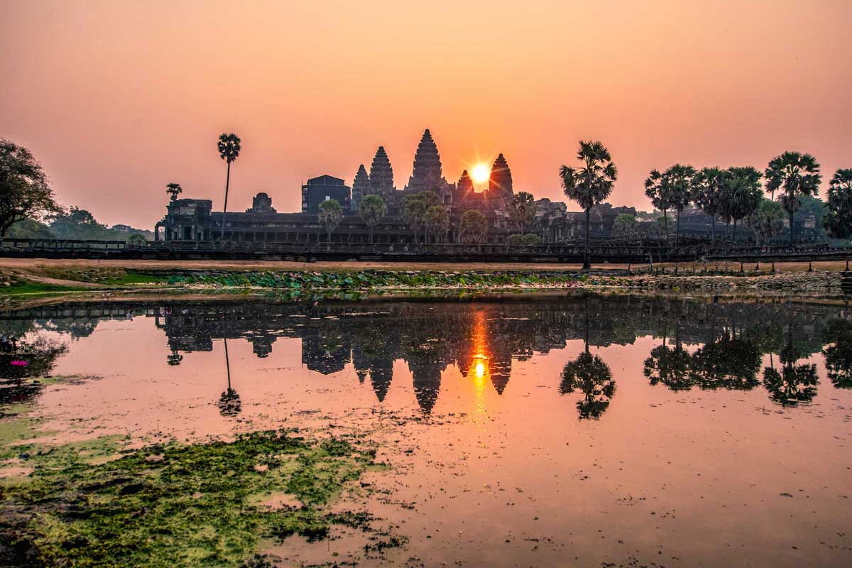 Why Choose Cambodia for Motorcycle Travel? Top Reasons to Explore on Two Wheels Rise early this morning to visit the masterpiece of Khmer architecture Angkor Wat during sunrise