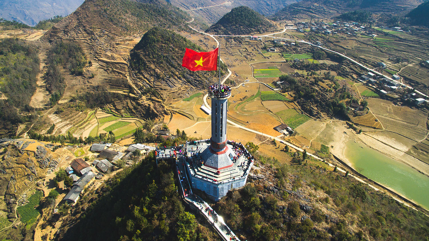 Lung Cu Flag Tower Lung Cu Flag Tower
