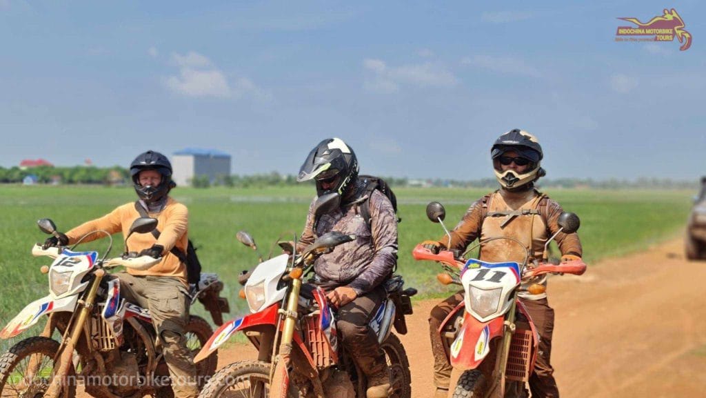 Exhilarating Cambodia Off-road Motorcycle Tour Phnom Penh to Kratie & Kampong Thom Cambodia Motorbike Tour to Kampong Cham, Kratie, Kampong Thom from Phnom Penh