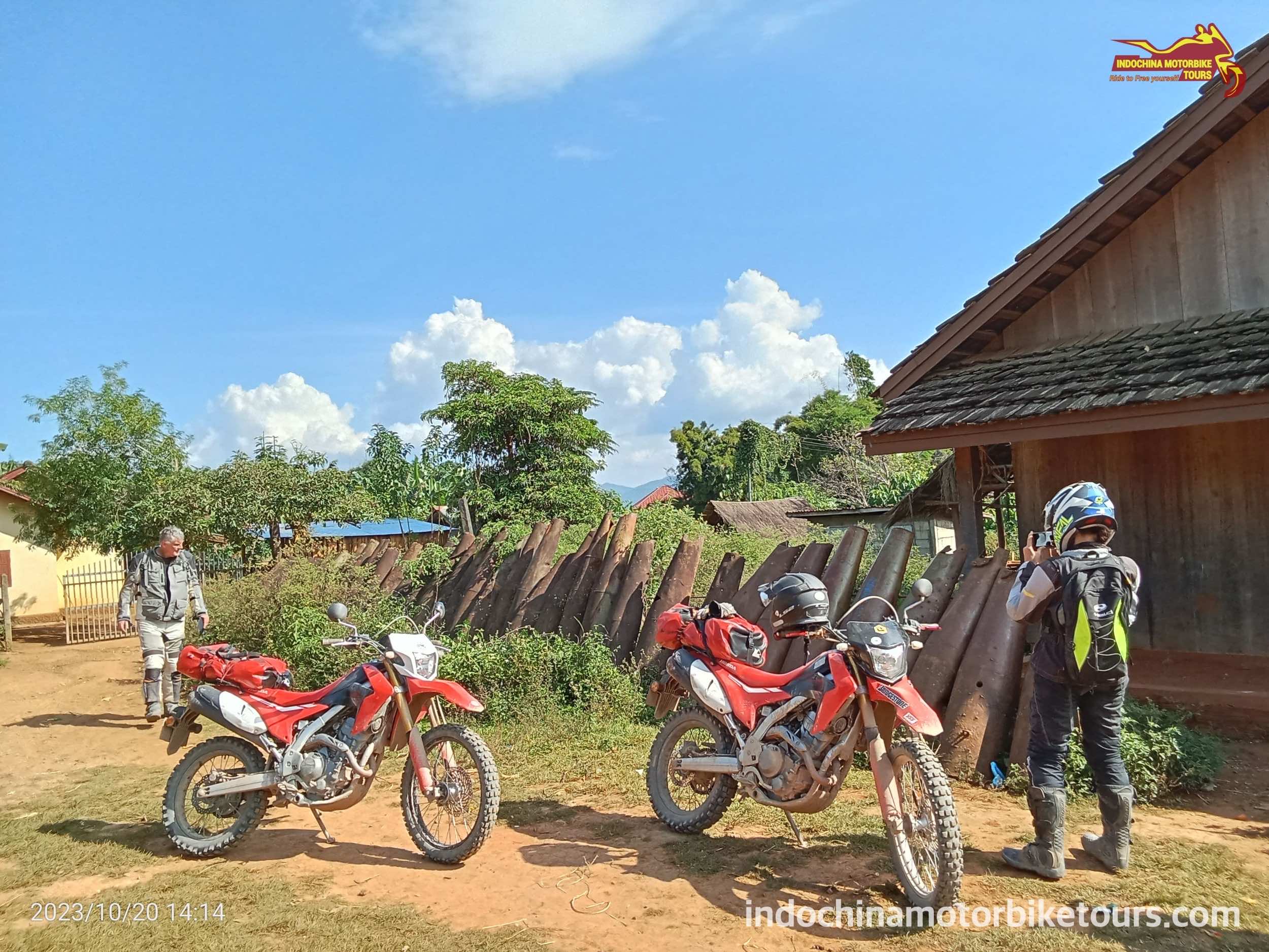 Luang Prabang Motorbike tour to Jungle Trails and Plain of Jars via Vieng Thong Laos Off road Motorcycle Tour 14 Luang Prabang Motorbike tour to Jungle Trails and Plain of Jars via Vieng Thong