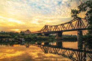 Long Bien Bridge Where Are the Best Places to Visit on a Hanoi Motorbike Tour?