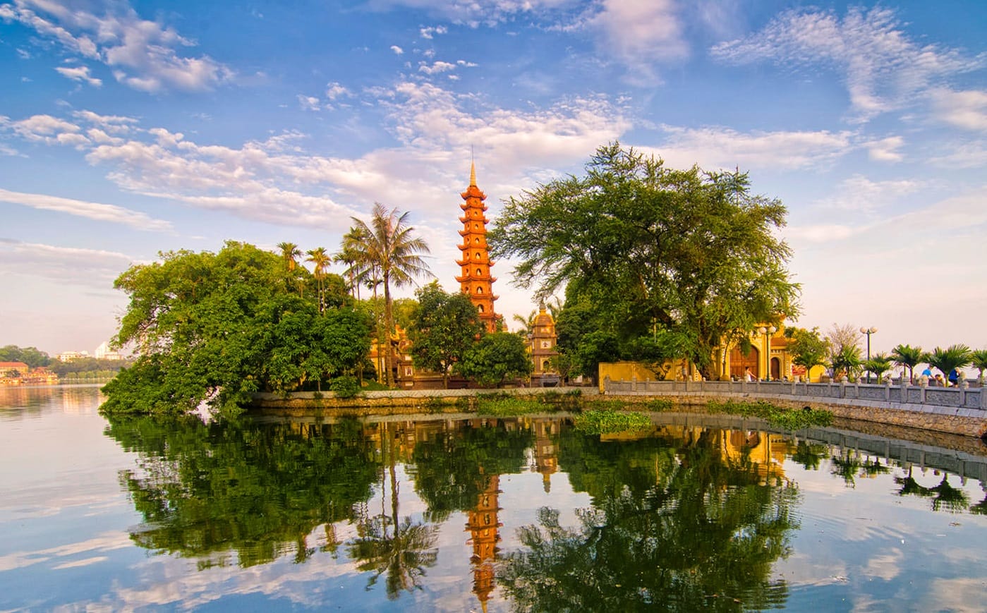 Where Are the Best Places to Visit on a Hanoi Motorbike Tour? tran quoc pagoda Where Are the Best Places to Visit on a Hanoi Motorbike Tour?